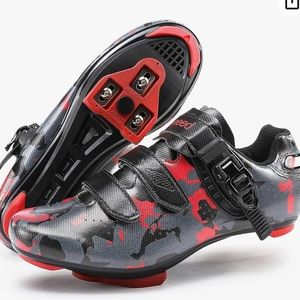 Vilocy women’s cycling shoes with Delta cleets